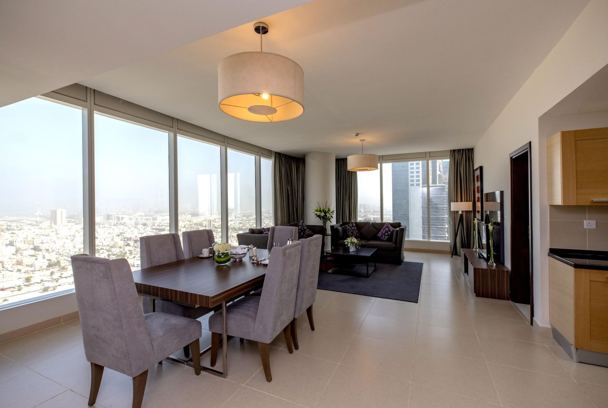Nassima Tower Hotel Apartments Dubai Exterior foto